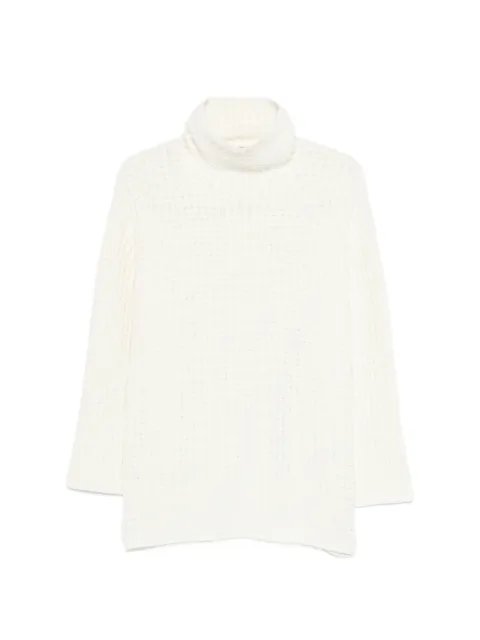 TOTEME whipstitch sweater White 262WRT0680YA0148106