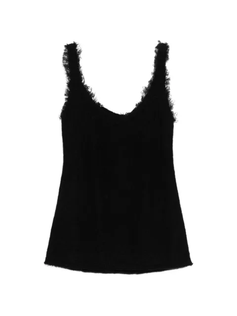 TOTEME mohair knit tank Black 262WRT0798YA0161001