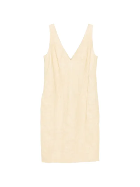 TOTEME crinkled leather dress champagne Neutrals 262WRD0300LE0208312