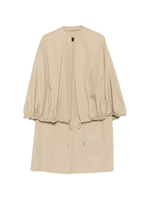 TOTEME detachable-cape coat Neutrals 262WRO0289FB0605072