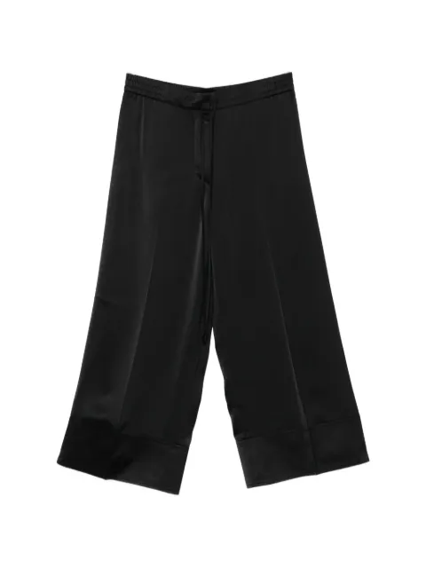 TOTEME satin drawstring trousers Black 262WRB0398FB0546001