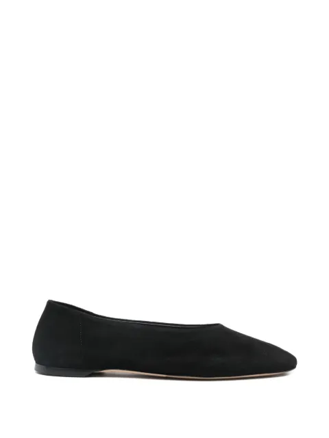 TOTEME slip suede ballerinas Black 262WAS0313LE0152001