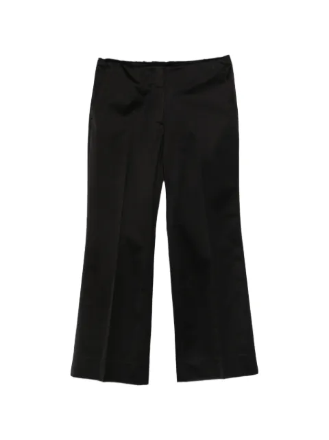 TOTEME kick flare trousers Black 262WRB0367FB0608001