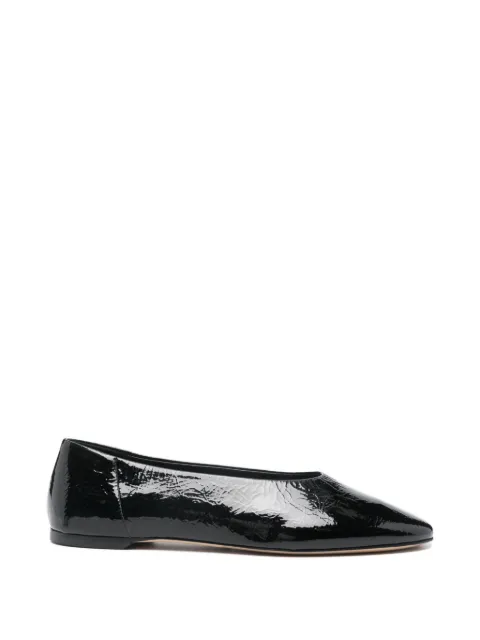 TOTEME slip naplack ballerinas Black 262WAS0313LE0215001