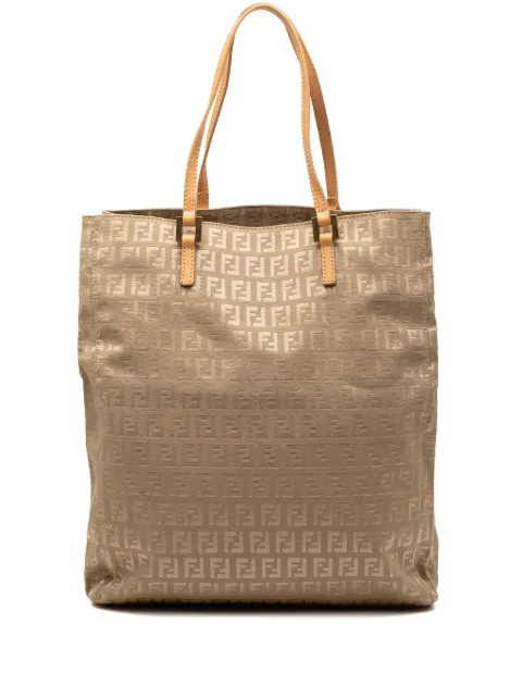 Fendi Pre-Owned 2000-2010 Zucchino Canvas tote bag Brown FRIIYW8FJ45941FD