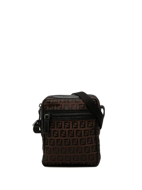 Fendi Pre-Owned 2000-2010 Zucchino Canvas crossbody bag Brown EG1JGQBJ0I3ZE6V9