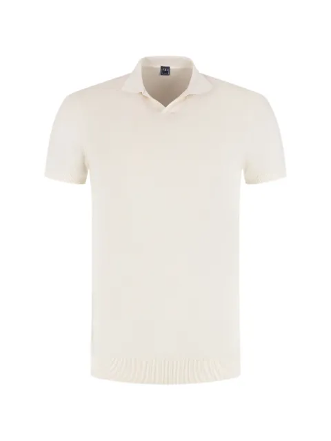 Fedeli polo-collar short-sleeve T-shirt Neutrals MU0D5914