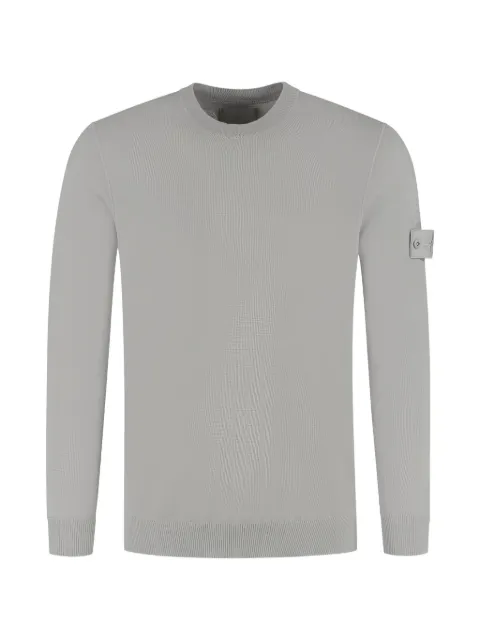 Stone Island 5100074 light pure RWS wool S.I. Ghost sweatshirt Grey L1S155100074S00FC