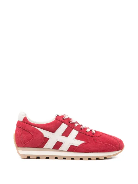 Hogan 86er side stripe trainers Red HXW7010FP0CUHO