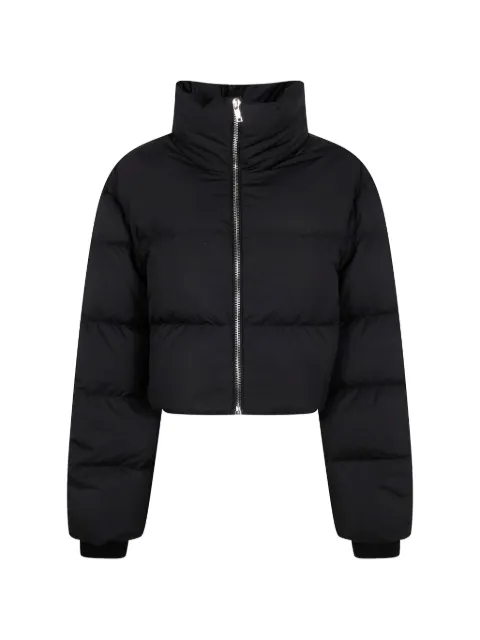 Moncler high-neck cropped jacket Black MU01F1A12M8115