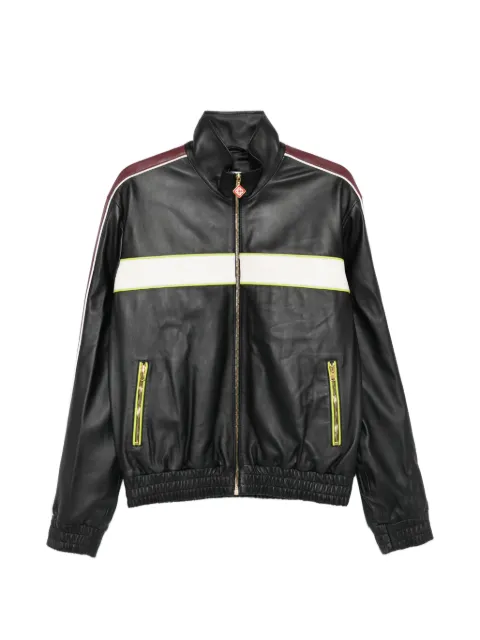 Casablanca stripe zip jacket Black MSP26JK43801BLACK