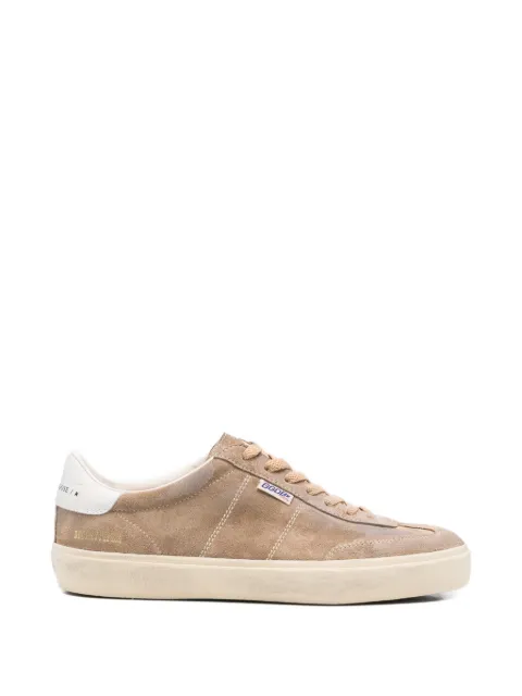 Golden Goose logo lettering sneakers Brown GMF00464F008347