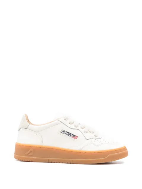 Autry Medalist perforated sneakers White AULWBD01