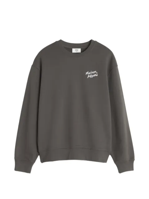 Maison Kitsuné logo sweatshirt Brown MM00315KM0341