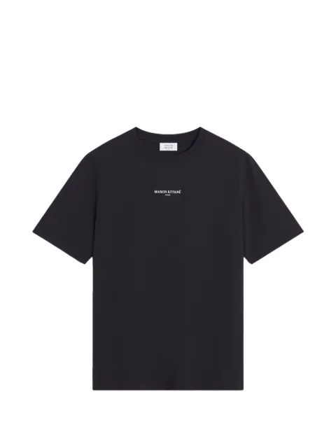 Maison Kitsuné crew-neck T-shirt Black QM00100KJ7025