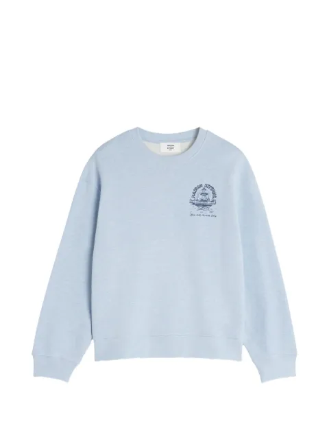 Maison Kitsuné graphic-print sweatshirt Blue QM00311KM0341