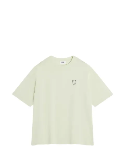 Maison Kitsuné Fox-head T-shirt Green PM00109KJ0119