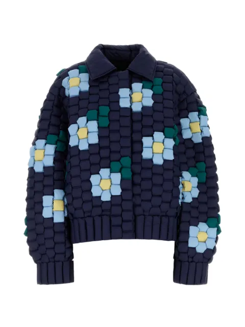 RAXXY floral jacket Blue W25RAXCRDJ107