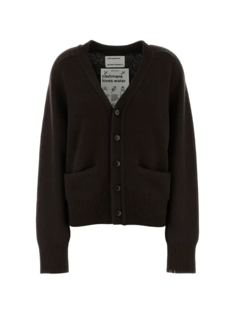 extreme cashmere front-pocket cardigan Brown 43707401TU02