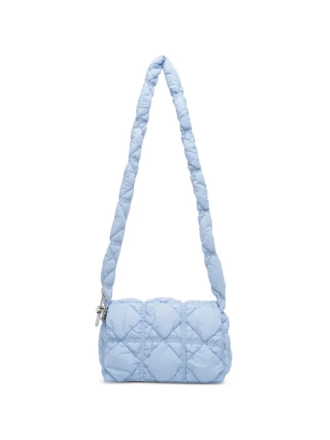 CARLYN Luke quilted cross body bag Blue H74103010