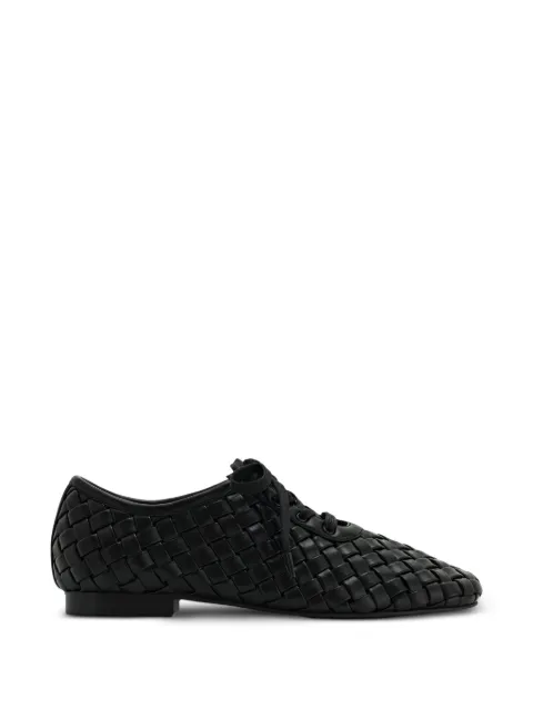 JW Pei Kayla woven oxford shoes Black 9FS10