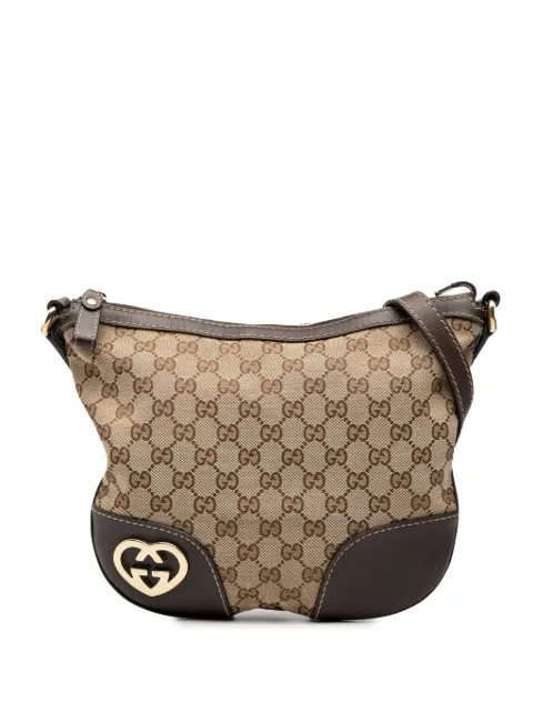Gucci Pre-Owned 2000-2015 GG Canvas Lovely crossbody bag Brown Y15C2UFR39J0498U