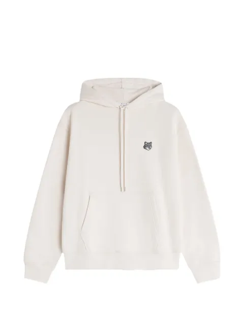 Maison Kitsuné Fox-head hoodie Neutrals PM00703KM0341