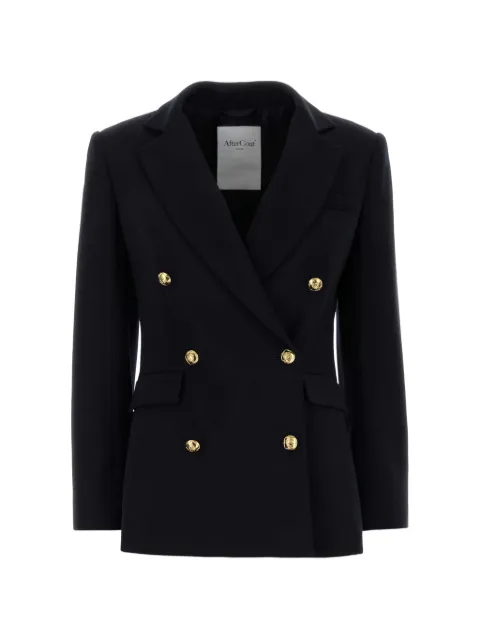 AfterCoat double-breasted blazer Blue 209379