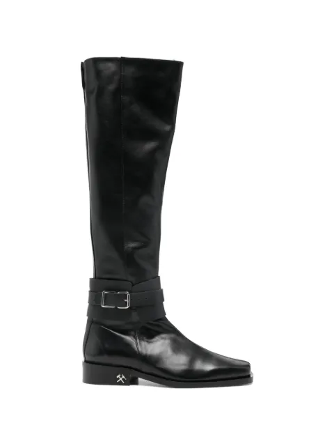 GmbH Adem cuffed buckle boots Black FGBHMADCB09009