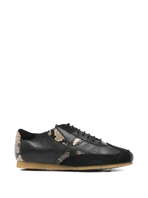 Stefan Cooke leather sneakers Black FSTCWSLTN95999
