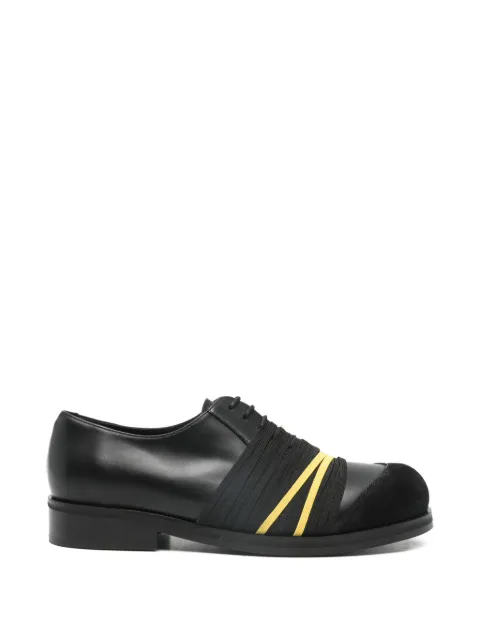 Stefan Cooke elastic-detail biker derby shoes Black FSTCMEBKD94121