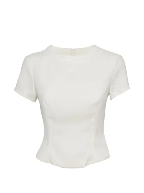 ODD MUSE cotton short-sleeve top White 1246631