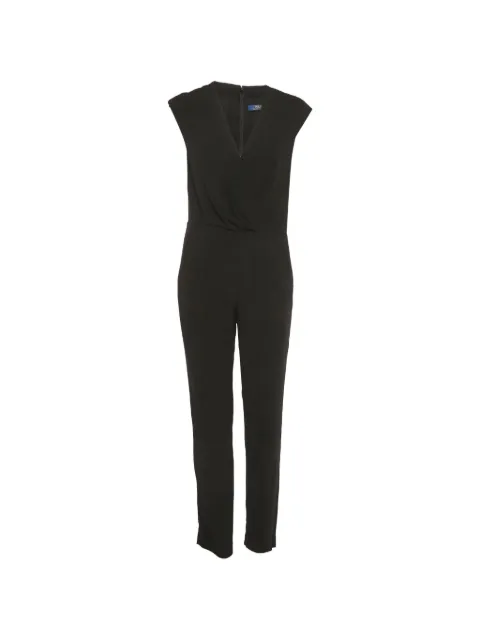 Polo Ralph Lauren Vintage crepe sleeveless jumpsuit Black 1236395