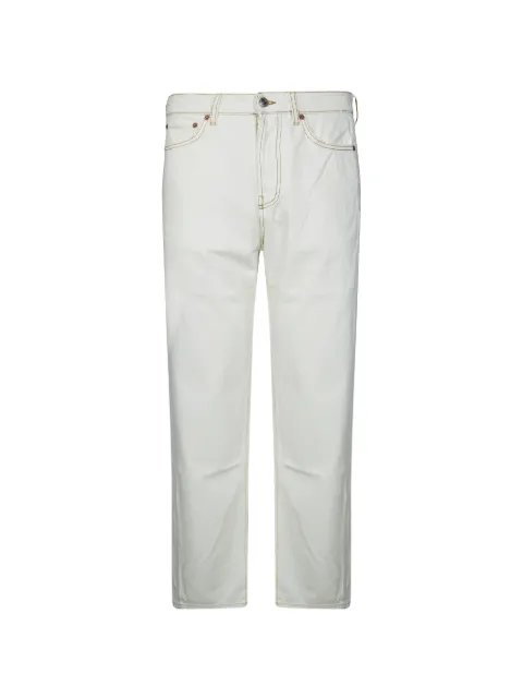 Department 5 contrast-stitch jeans White DPUUP53952D2DF007836