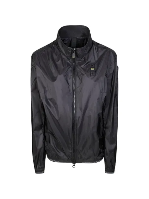 Blauer logo zip-up jacket Black 26SBLUC01106007101