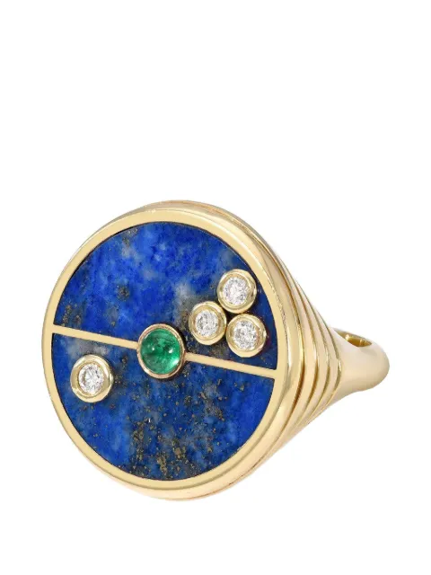 Retrouvaí Compass multi-stone ring Gold RI010001