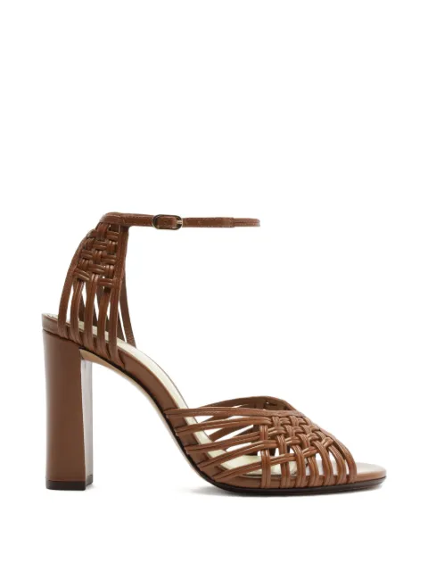 Alexandre Birman Lilian woven heeled sandals Brown B359790023