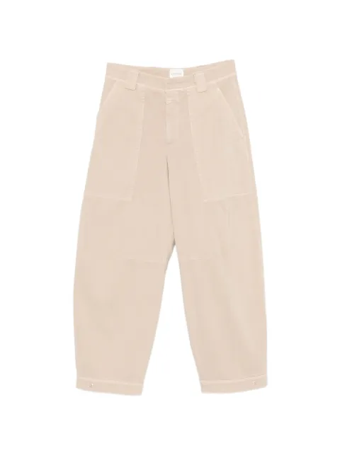 Closed Rhannon patch-pocket tapered trousers Neutrals C21734302AM