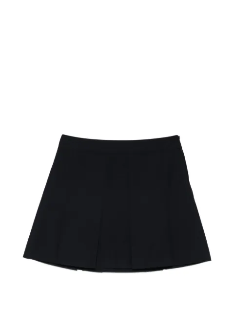 A.P.C. pleated mini skirt Blue COHKXF06501