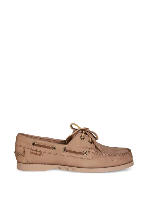 Sebago Docksides Portland nubuck loafers Neutrals 74121SW