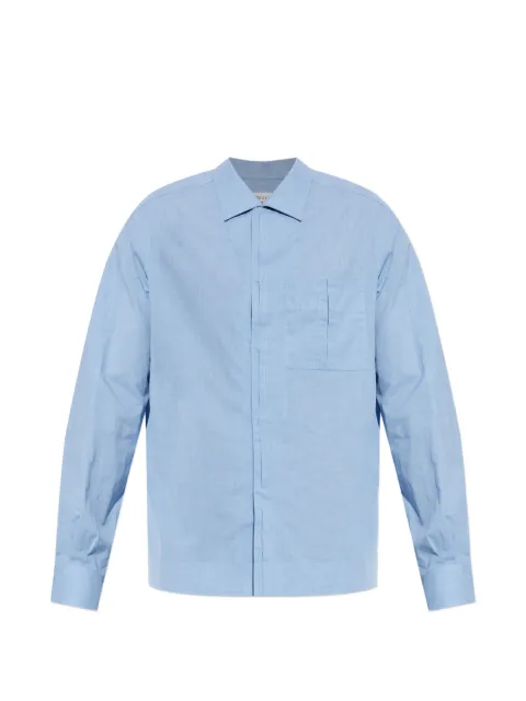 Maison Margiela pocket shirt Blue S50DT0068S43021