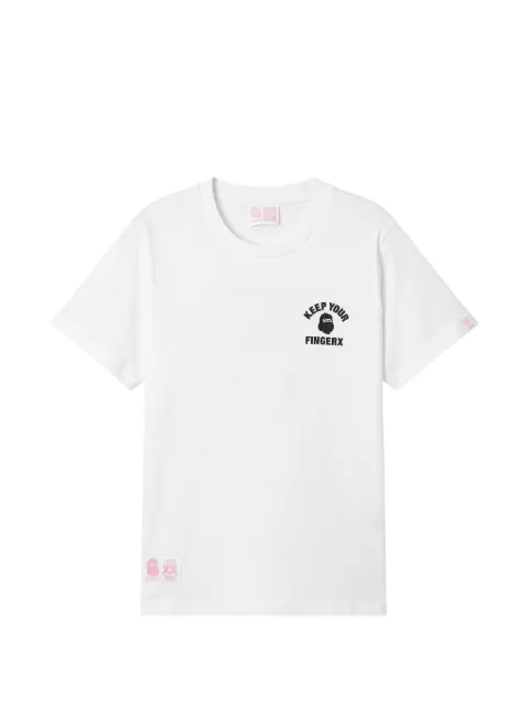 FINGERCROXX logo T-shirt White FFXTEW01269X