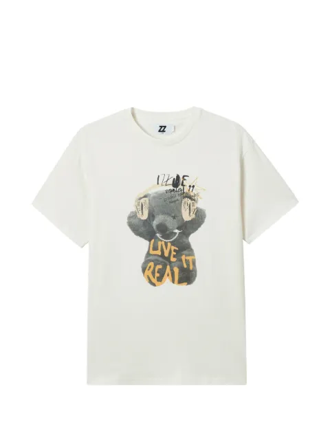 izzue graphic T-shirt White IZXTEW00902X