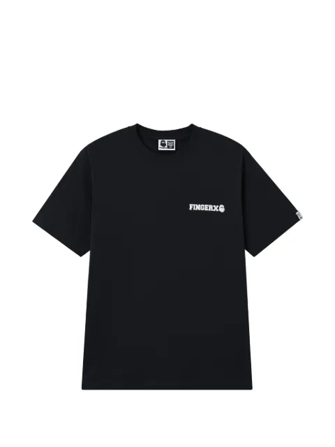 FINGERCROXX logo T-shirt Black FFXTEM01255X