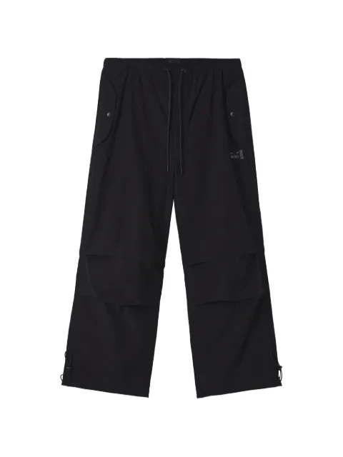 FIVE CM logo-print trousers Black 5CXPTM00420X