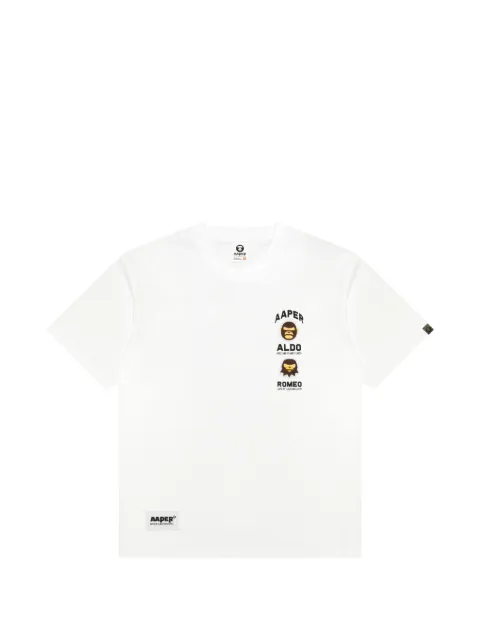 AAPE BY *A BATHING APE® graphic T-shirt White ATE1831XXQ