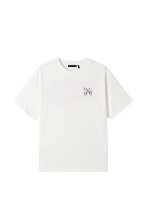 FIVE CM short-sleeved embroidered T-shirt White 5CXTEM00440X