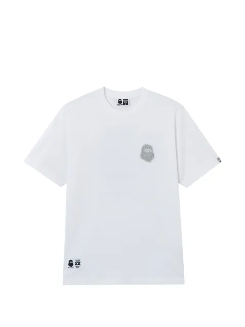 FINGERCROXX crew-neck cotton T-shirt White FFXTEM01246X