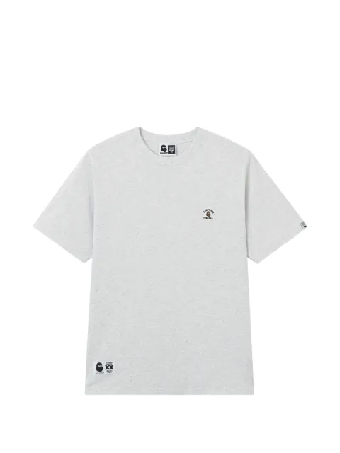 FINGERCROXX embroidered T-shirt Grey FFXTEM01247X