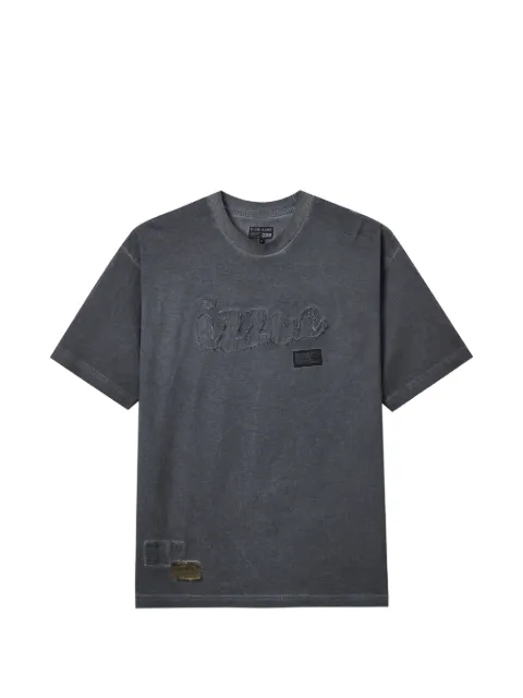 izzue logo-embellishment T-shirt Grey IZXTEM00637X